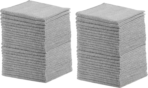 Image of Rubbermaid All Purpose Microfiber Cleaning Cloth Towels, 12 inchx12 inch, Non-Scratch, Reusable /Washable for Cleaning /Wiping /Polishing for Home /Kitchen /Car (Pack of 300)