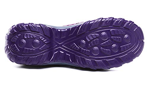 Ymombest Tênis feminino de caminhada de malha respirável sem cadarço leve para trabalho de malha par