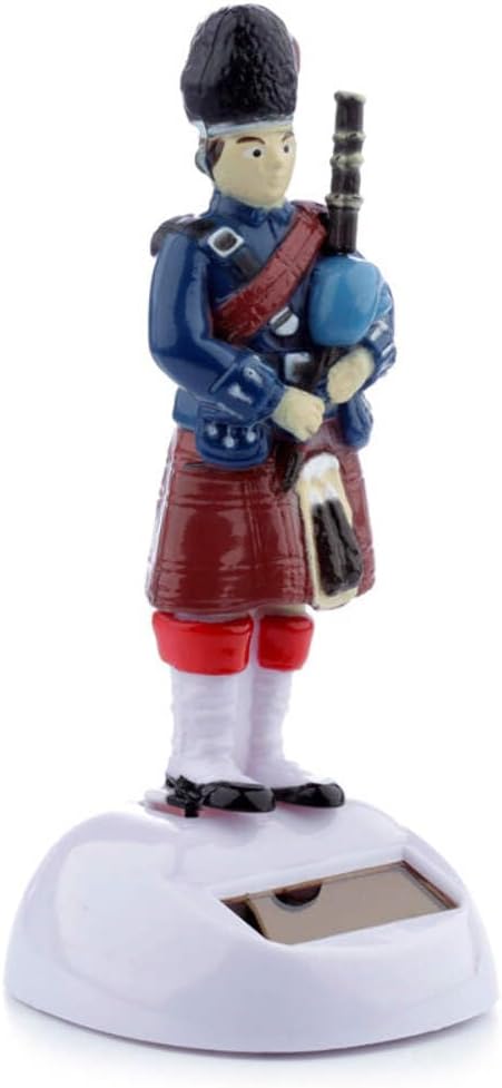 Puckator Scottish Piper Solar Pal