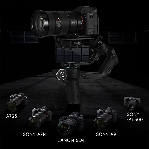 Feiyu Scorp-C 3-Axis Handheld Gimbal Camera Stabilizer For Dslr And Mirrorless Camera For Sony A6300/6400 A7S3 A7R,Canon Eos R,M50,80D,Nikond750/Z5/Z6, 5.51Lbs Payload Professional Video Stabilizer #TOP1