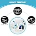 Sticker Roll Holder for Rolls and Fanfold Labels, Label Holder for Thermal Printer, Sticker Dispenser, Sticker Holder for Home,Office,Study,Small Business Essentials (1 Tier Acrylic Label Roll Holder)