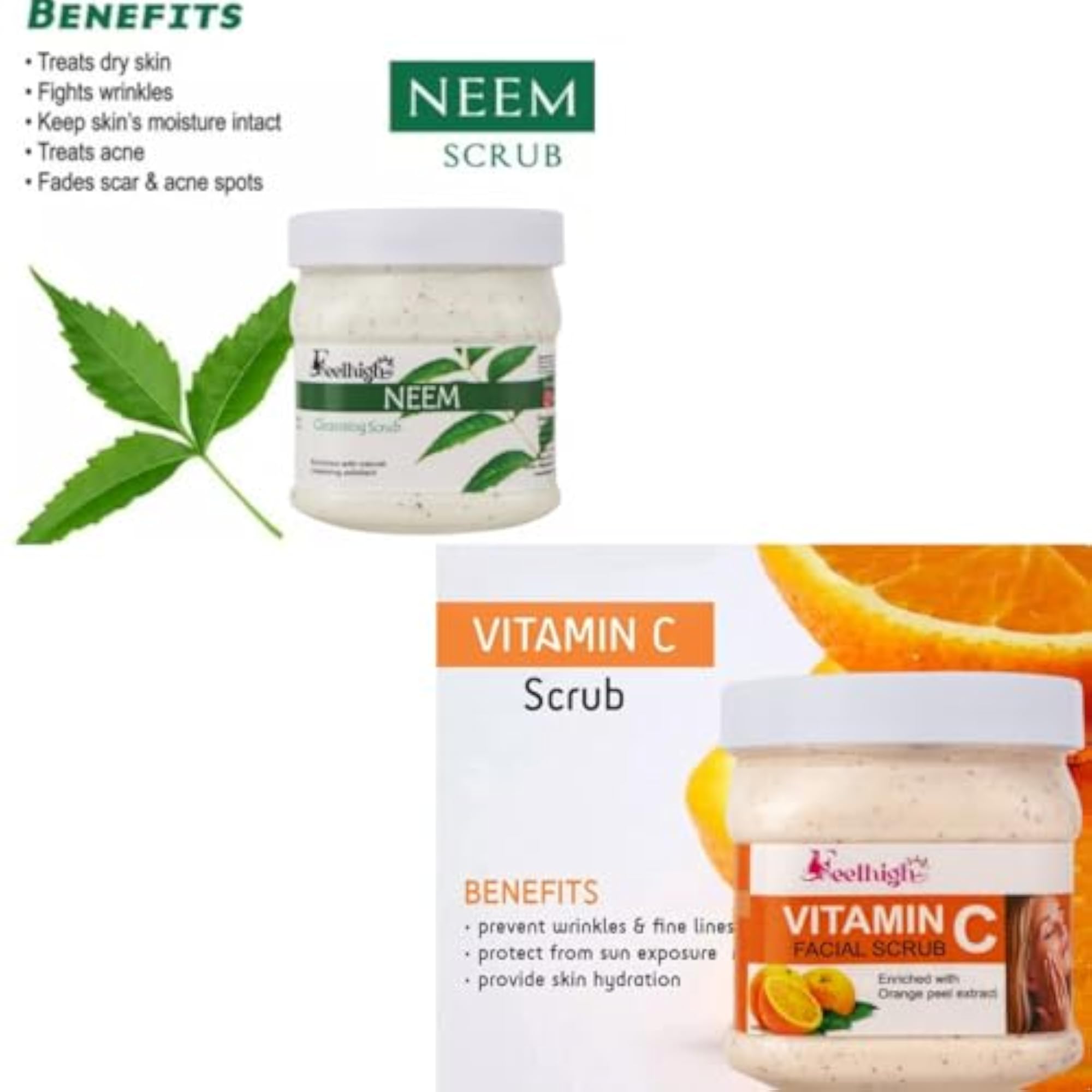 Vitamin C Scrub with Orange Peel Extract, 500ml