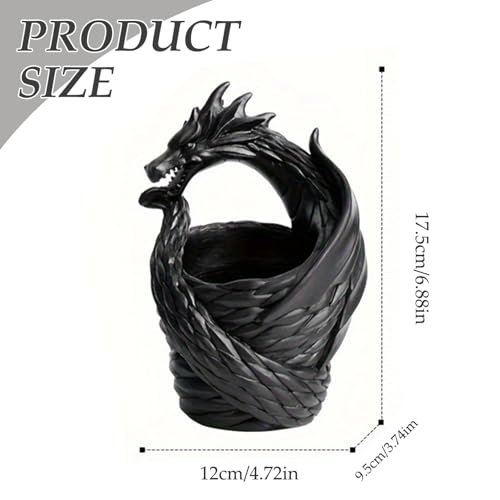 Pots succulentes design dragon idée cadeau déco originale - 4
