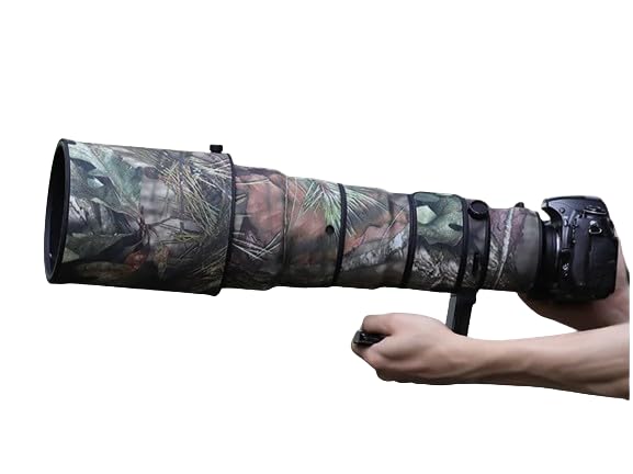 CHASING BIRDS Camouflage Waterproof Lens Coat for Nikon AF-S 500mm f/4 G ED VR Rainproof Lens Protective Cover (Pine Camouflage)