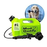 Mud Daddy – Portable Pet Washer, Multipurpose Washing Device, Muddy Walks, Pet Cleaning, Grooming Perfect for Dogs, Horses, Bikes, Shoes, Camping and More – 5 Litre – Green