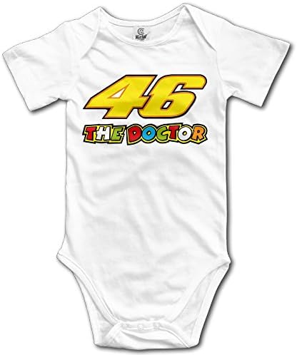 Cute Baby Onesies Moto Gp The Doctor 46 Moto GP Logo Variety Bodysuits