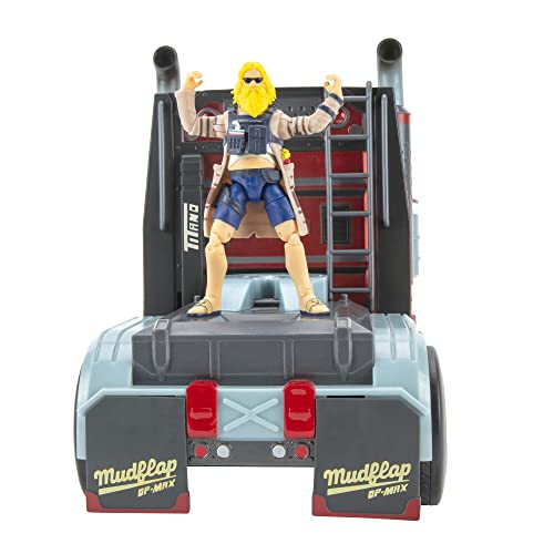 Fortnite Feature Deluxe Mudflap Rc Vehicle, Electronic Vehicle With 4-Inch Articulated Relaxed Jonesy Figures And Accessory #TOP4