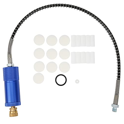 Filtre séparateur d'huile et d'eau en aluminium usiné pour systèmes pneumatiques 4500psi