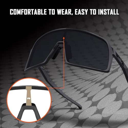 Image of Replacement Wicket for Oakley Sutro OO9406 /Sutro Asian Fit OO9406A /Sutro S OO9462 Sunglass - Golden