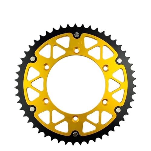 Piñón trasero de motocicleta con sprocket guard para Suzuki RM125 DR250 RMZ250 520 51T