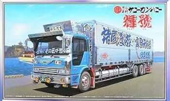 デコトラプラモデル 最近はトラック作ってないので過去作です😅 #デコトラ4t