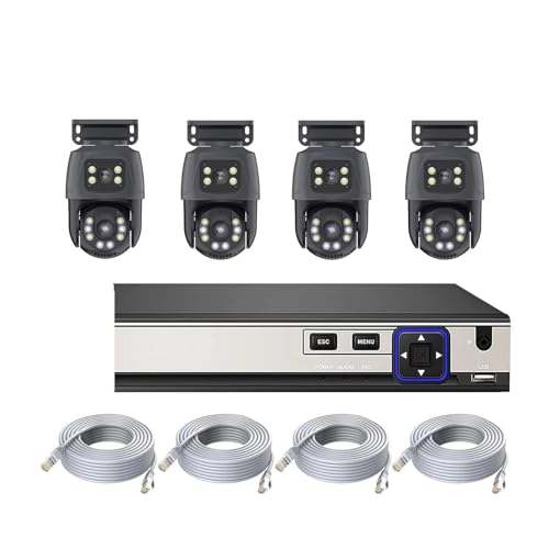 NVR ZLeBrfIĎLbg oI[fBI POE 6MP J[ iCgrW O fAY PTZ ĎVXe(2T,8CH and 4PCS 6MP)