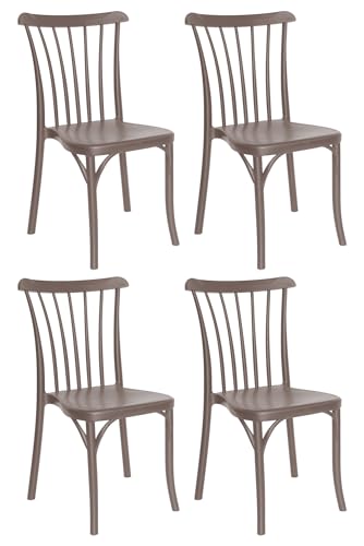 Econosillas Modelo Nordik | Set de 4 Sillas Vintage de...