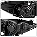 TUSDAR Fits For 2017 2018 Hyundai Elantra without DRL Headlight Assembly, 17 18 Elantra Factory OE Style Headlamp Left and Right Side, Not fit GT Models