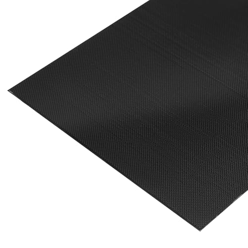 Feuille de fibre de carbone 400x400x3mm QUARKZMAN pour modélisme