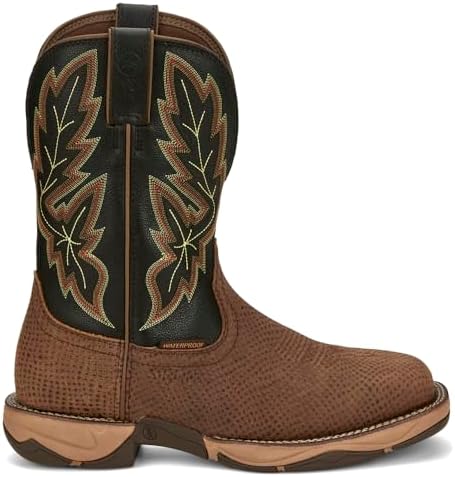 Tony Lama Mens Medford SteelToe Boot 9.5 D Black | Image 2