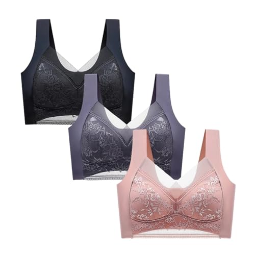 Soutiens-Gorge Push-up sans Armatures pour Éviter les Douleurs de Poitrine