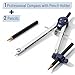 Mr. Pen- Compass for Geometry, Compass with Pencil, Compass Drawing Tool, Drawing Compass, Math Compass, Drafting Tools, Drawing Tools, Geometry Compass, Circle Drawing Tool