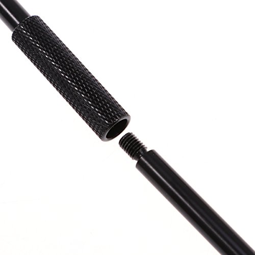 Escova de limpeza raspadora de algas de liga de alumínio UEETEK com 10 lâminas de aço inoxidável par