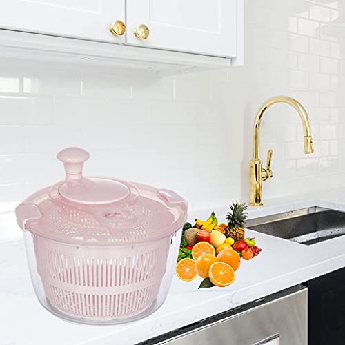 image for Prettyia Salad Spinner Washer, Food Draining Basket, 5L Salad Dryer Sa