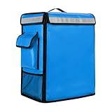 YIXANNX Einkaufstasche für Catering, tragbare Tasche für Lebensmittelbestellungen, Transport von warmen und kalten Speisen, dehnbare isolierte Pizzatasche, Gemüserucksack,