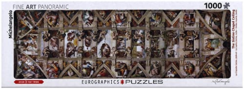 sistine chapel pano 1000pc puzzle