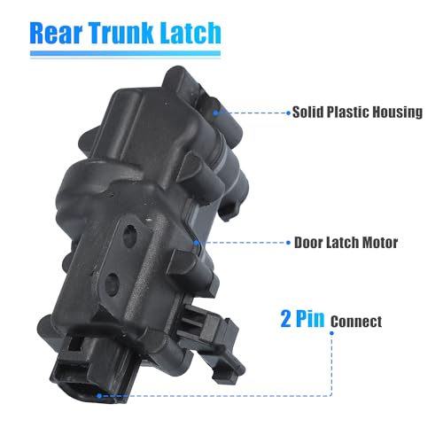 Image of uxcell No.5017678AA Rear Tailgate Trunk Lift Gate Latch Lock Actuator for Dodge Grand Caravan 2001-2007 for Chrysler Pacifica 2004-2008