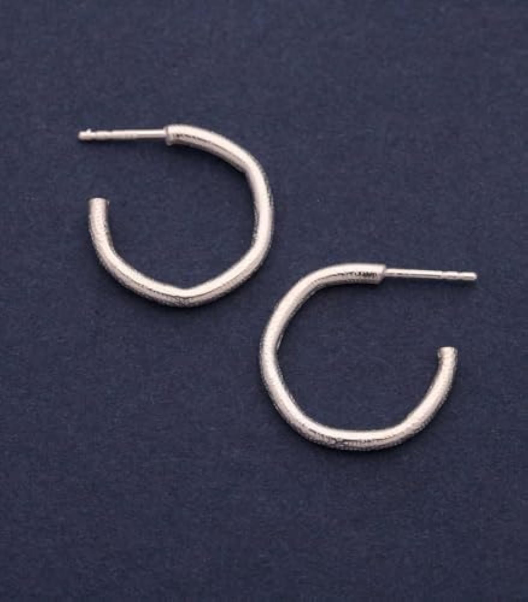 Women's 925 Sterling Whirl Earrings with Hallmark