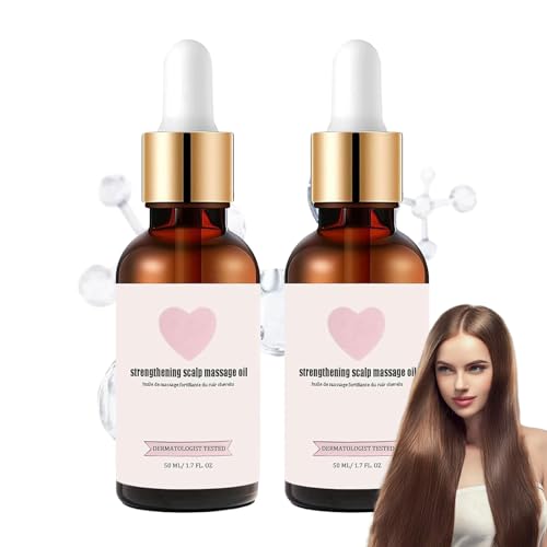 Beauty Strengthening Scalp Massage Oil, Golab Beauty Hair Oil, GolâB Beauty Scalp Oil, Golabbeauty Scalp Oil Hair Growth Oil for Women - Nourishing & Volumizing 50ml/1.7oz (2pcs)