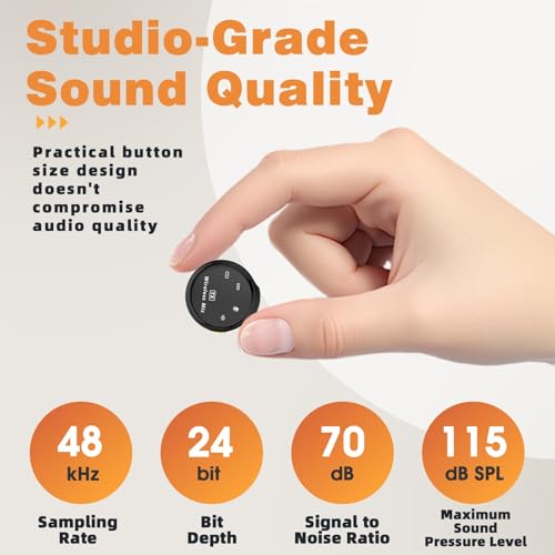 Image of GADGETSWEAR 3-in-1 Wireless Lavalier Microphone for Android, Collar Mic with USB-C, Plug, Furry Windscreens, Noise Cancellation, Vlogging, YouTube, Interviews, Podcast (Q8)