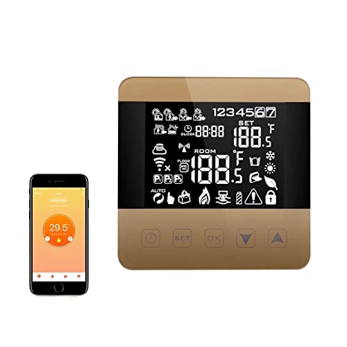 Thermostat Intelligent à tableau écran tactile et programmation hiver WiFi