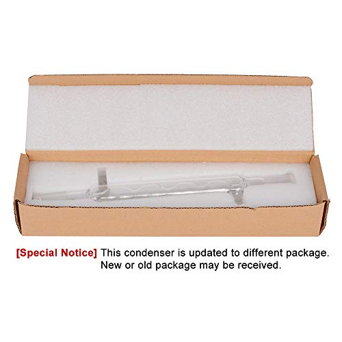 Stonylab Borosilicate Glass Allihn Condenser With 24/40 Joint 200Mm Jacket Length Lab Glass Condenser #TOP7