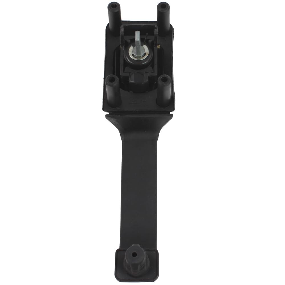 POS - Cerradura exterior para puerta de caravana o caravana, color negro