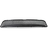 Evan-Fischer Bumper Grille compatible with Jeep Grand Cherokee 06-10 Front Lower Black SRT8 Model