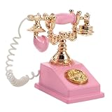 Utilisation polyvalente : idéal comme pièce décorative ou objet de collection, ce mini téléphone améliore l'attrait esthétique de votre maison ou de votre bureau avec son style vintage unique, téléphonique pour enfants, paysage miniature