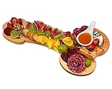 DS. DISTINCTIVE STYLE Funny Charcuterie Boards, Novelty Large Charcuterie Cheese Board, Aperitif Board Perfect for Storing Cheese, Snacks, Sausages, and Fruits