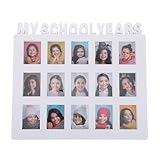 Preservación de fotografías: diseñada para proteger los preciosos recuerdos de su hijo contra daños y decoloración al tiempo que proporciona una vista clara de imágenes preciadas, marcos de fotos para , marcos de fotos escolares