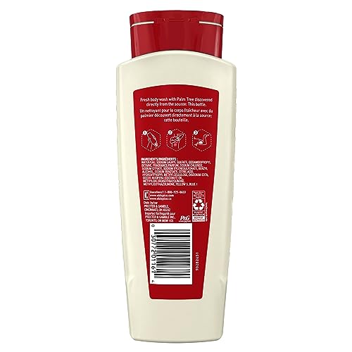 Image of Old Spice Men's Body Wash Fiji with Palm Tree, 18 oz (Pack of 8)