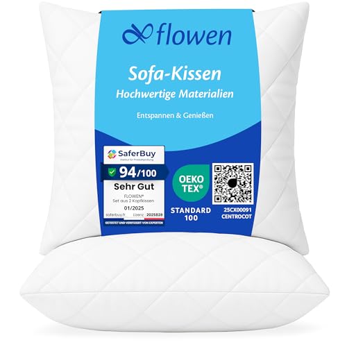 Die atmungsaktiven Sofakissen