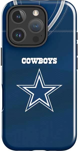 Skinit Impact Phone Case Compatible with iPhone 16 Pro - Officially Licensed NFL Dallas Cowboys Design