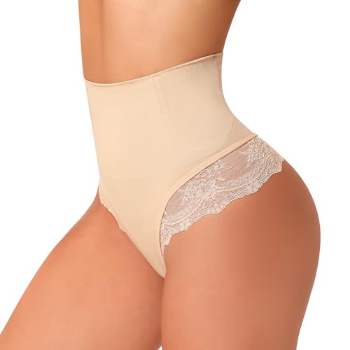 Anygirl Thong Shapewear Panties for Women Body Shaper Seamless