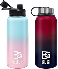 2 Pack-Dark Red+Sky Blue Pink