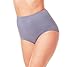 Warner's Women's No Pinching. No Problems. Modern Brief Panty, Urban Blue, 6
