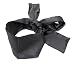 Yeoubi Soft Satin Eye Mask Blindfold Costume Masks (Black)