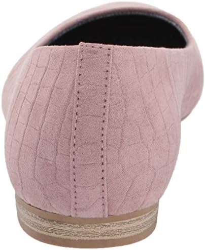 Dr. Scholl's Shoes Women's Aston Ballet Flat, Hydrangea Crocodile Emboss Microfiber, 6 W US | Image 2