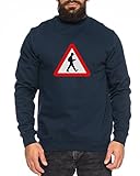 Herren Sweatshirt mit originellem Druck