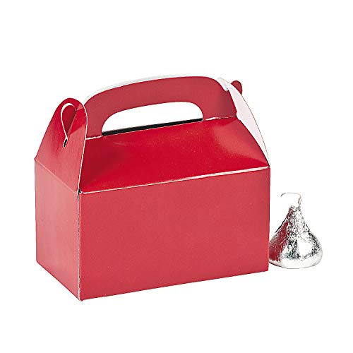 Mini Red Treat Boxes (2 Dozen) Party Supplies and Favor Boxes