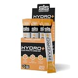 Science in Sport HYDRO+ Electrolyte Drink Mix 20x4,3g Naranja y mango - Electrolitos en polvo veganos, Bebida deportiva en polvo con vitamina C y 5 electrolitos importantes