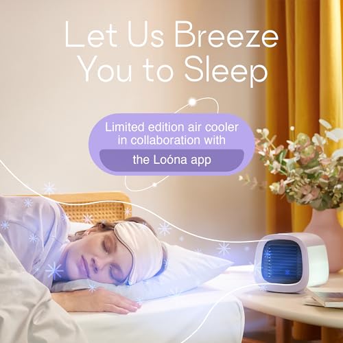 Image of Evapolar evaCHILL Portable Air Conditioners /Mini AC Unit /Small Personal Evaporative Air Cooler and Humidifier Fan for Bedroom, Office, Car, Camping /EV-500 / Lavender
