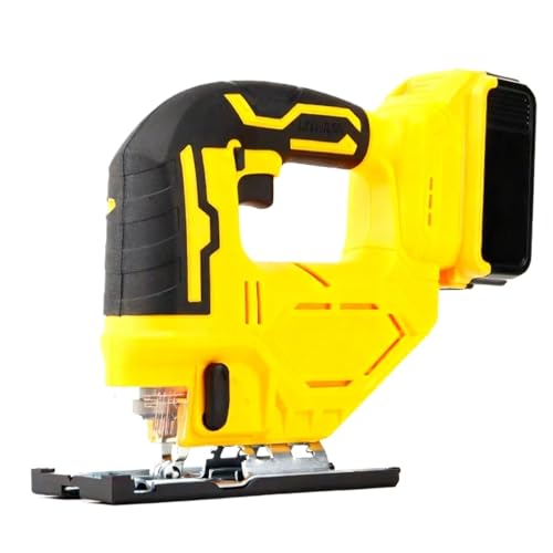 Sierras circulares, Sierra De Calar Eléctrica Sin Escobillas, Inalámbrica 3 Engranajes, Herramientas Mesa Corte Madera Multifunción,para madera, plástico, metal blando